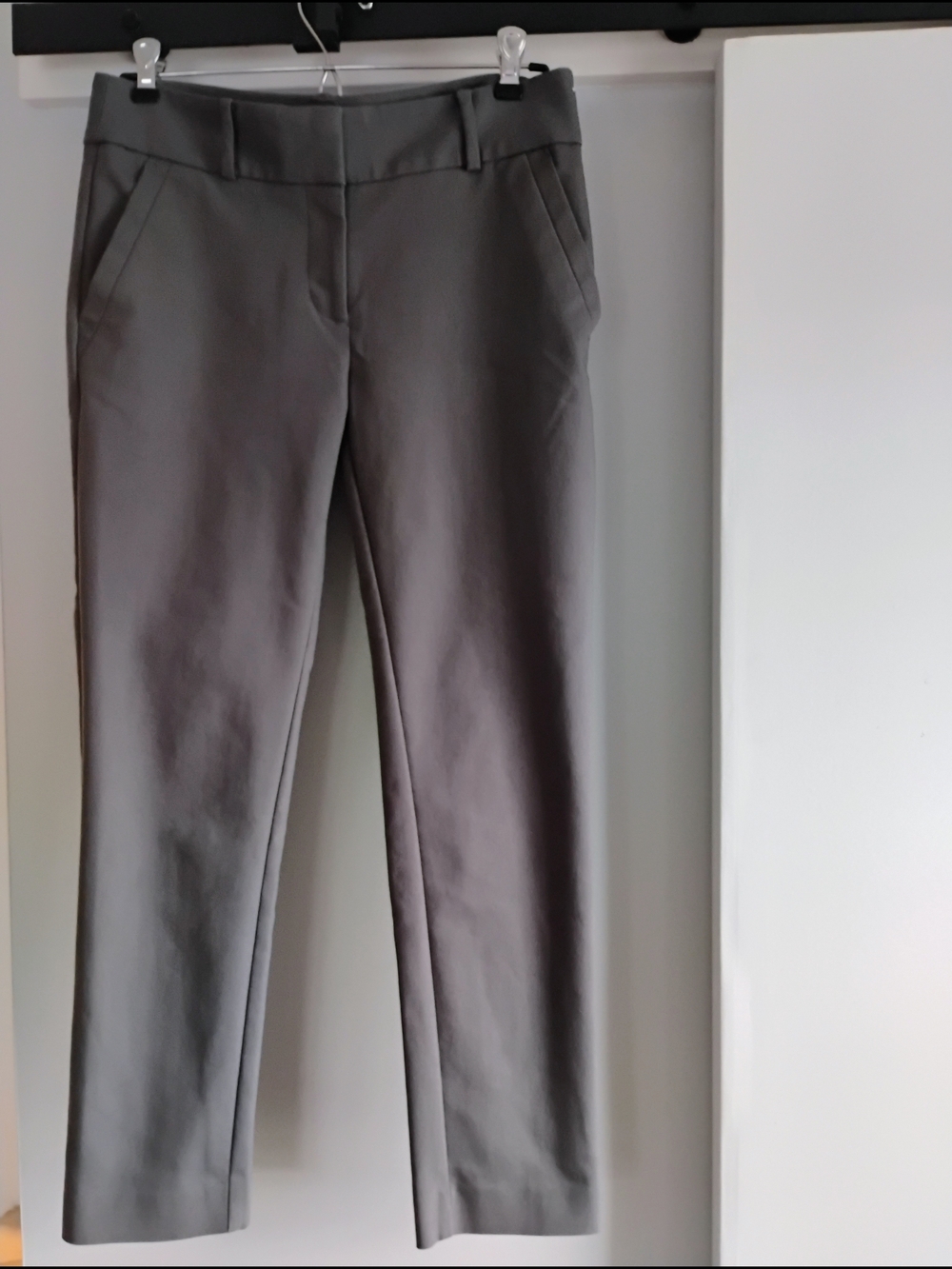 LOFT Outlet Modern Skinny Ankle Gray Pants